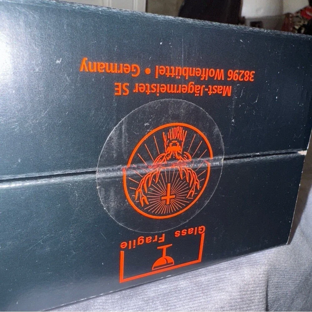 Jägermeister 6 Shot Glasses Set brand new sealed in the‎ box